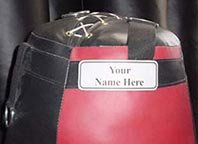 Custom Logo or Design silkscreened on tear drop bag Bag