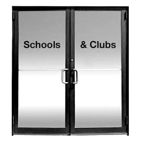 Schools and Clubs Entrance Door